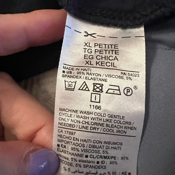 OLD Navy swingy drapey luxe tunic, XL petite. - Picture 5 of 7